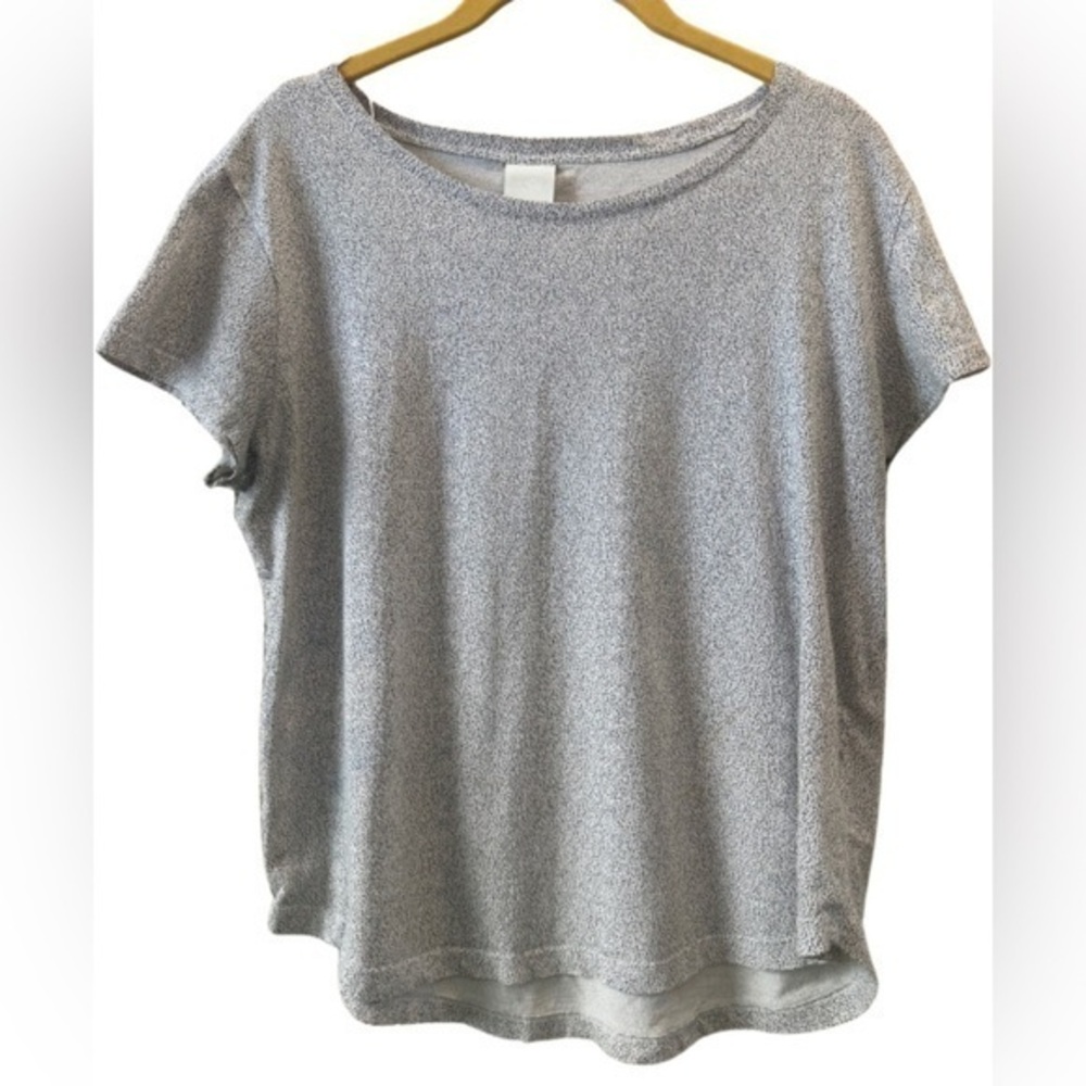 H&M Cotton Black Polka Dot Top Size Small